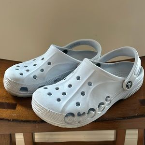 Light blue Crocs